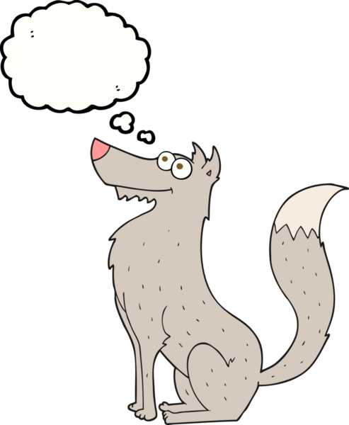 Bir insan tarafından çizilmiş serbest çizim baloncuk çizgi film kurdu.