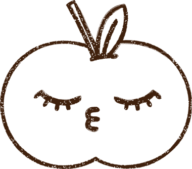 Elma Kömürü Bir insan tarafından çizilmiş