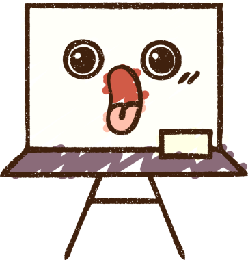 Bir insan tarafından çizilen Whiteboard Tebeşiri