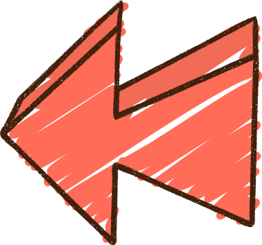 Bir insan tarafından çizilen ok tebeşiri işaretleniyor