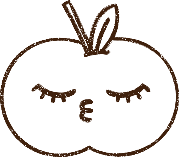 Elma Kömürü Bir insan tarafından çizilmiş