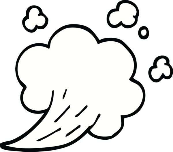 bir insan tarafından çizilmiş karalama ifade kabarcığı