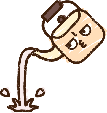 Bir insan tarafından çizilen Kettle Tebeşiri