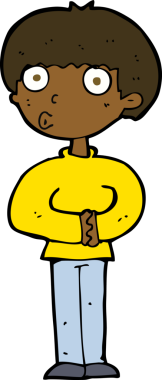 Bir insan tarafından çizilmiş garip bir adam.