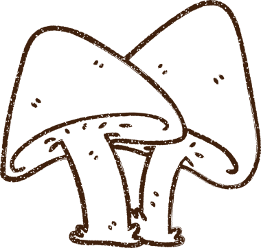 Bir insan tarafından çizilmiş mantar kömürü.