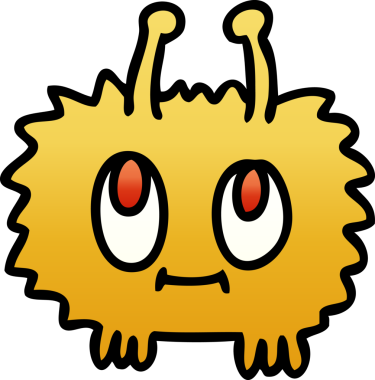 bir insan tarafından çizilmiş garip gölgeli uzaylı yaratık.