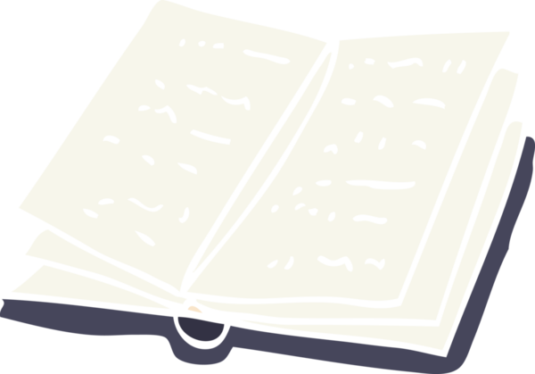 Bir insan tarafından çizilmiş karalama kitabı.