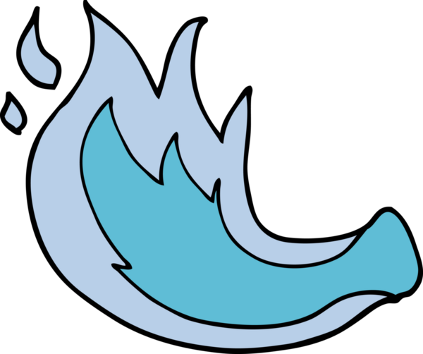 bir insan tarafından çizilmiş karikatür gaz alevi