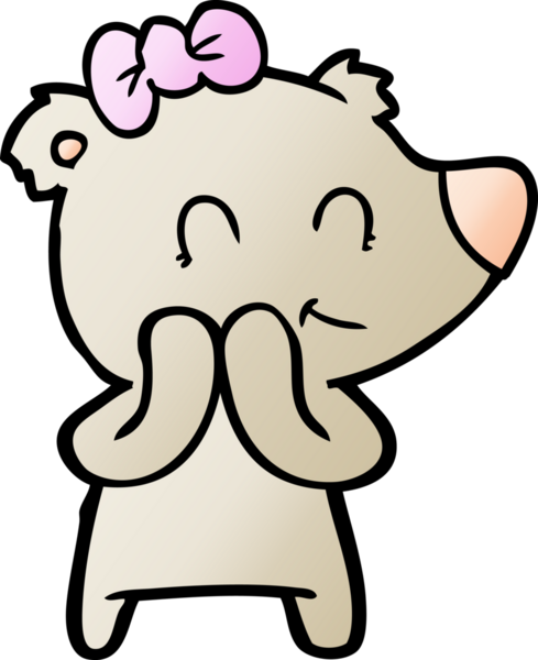 Bir insan tarafından çizilmiş bir çizgi film karakteri.