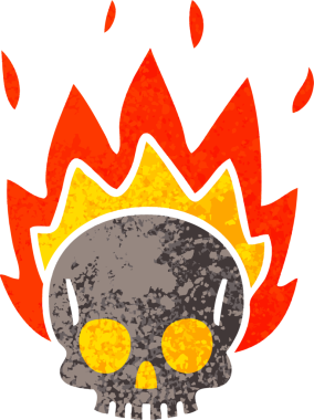 Bir insan tarafından çizilmiş tuhaf bir karikatür.