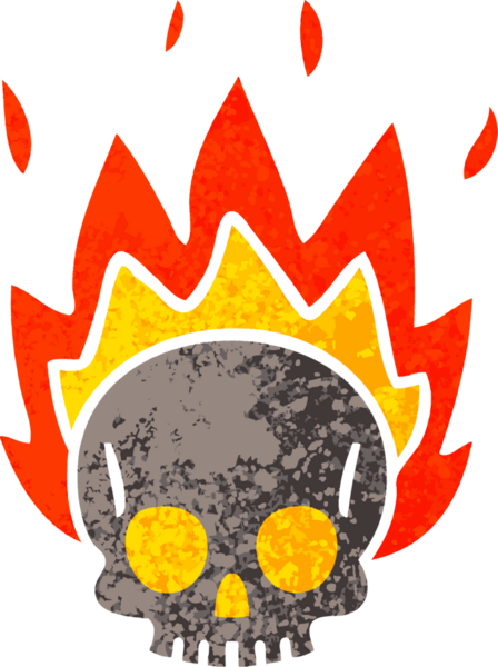 Bir insan tarafından çizilmiş tuhaf bir karikatür.