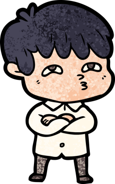 Bir insan tarafından çizilmiş garip bir adam.