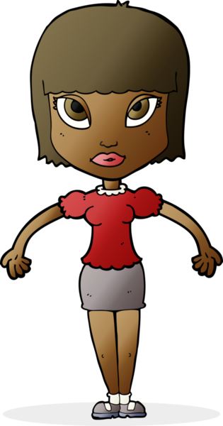 Bir insan tarafından çizilmiş güzel bir kadın.