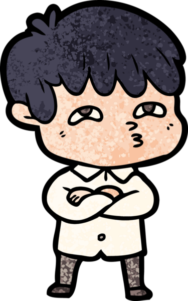 Bir insan tarafından çizilmiş garip bir adam.