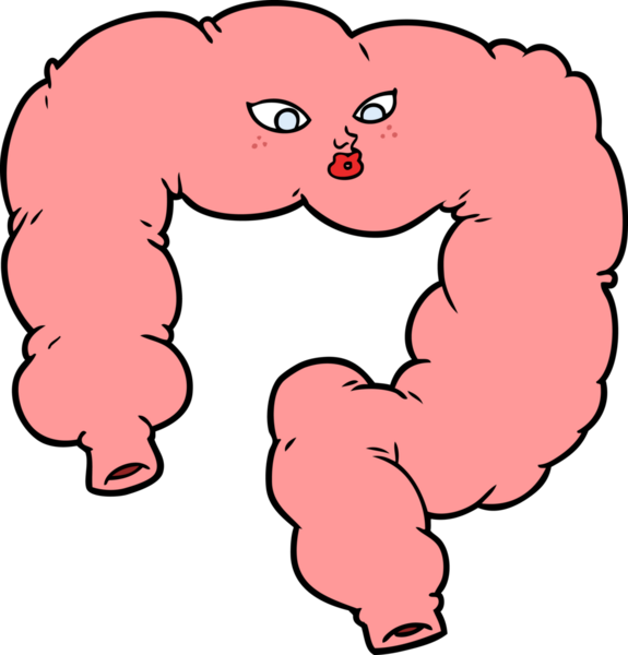 bir insan tarafından çizilmiş karikatür kolonu