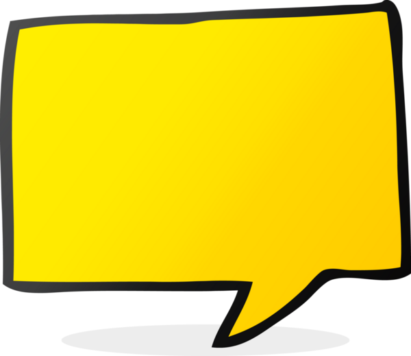 Bir insan tarafından çizilmiş serbest konuşma balonu