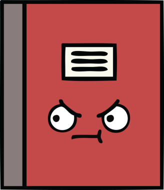 Bir insan tarafından çizilmiş güzel bir defter karikatürü.