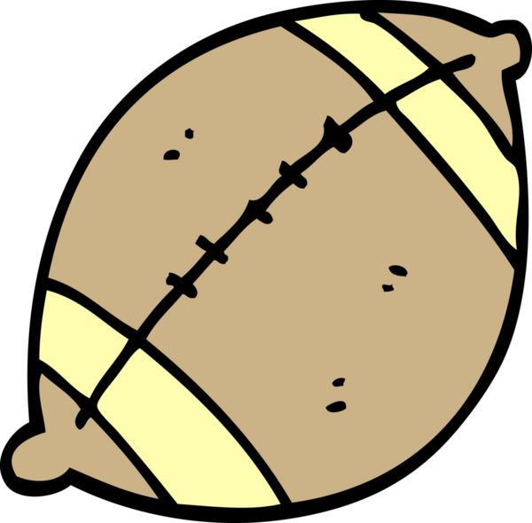 Bir insan tarafından çizilmiş karalama futbolu.