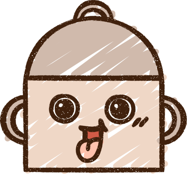 Bir insan tarafından çizilen Tencere Tebeşiri