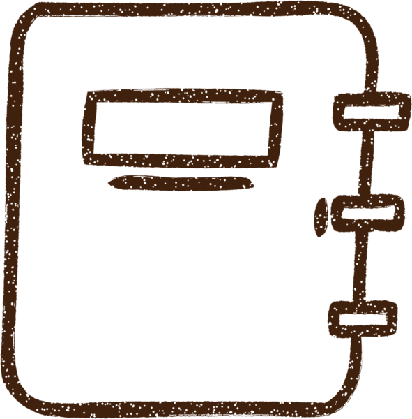 Bir insan tarafından çizilmiş alıştırma kitabı karakalem çizimi