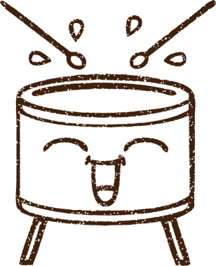 Bir insan tarafından çizilen Davul Kömürü Çizimi