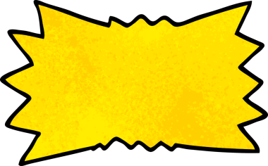 Bir insan tarafından çizilmiş bir karalama bombası.