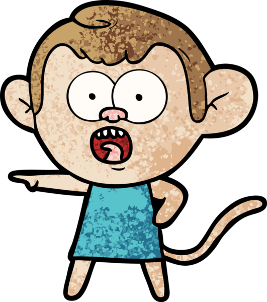 Bir insan tarafından çizilmiş bir karikatür.