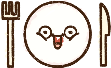 Bir insan tarafından çizilen Mutlu Tabak Tebeşiri