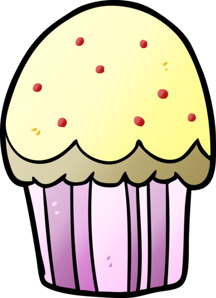 Bir insan tarafından çizilmiş bir kek.