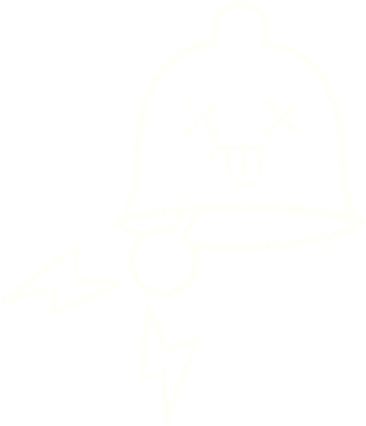 Bir insan tarafından çizilmiş çan tebeşiri