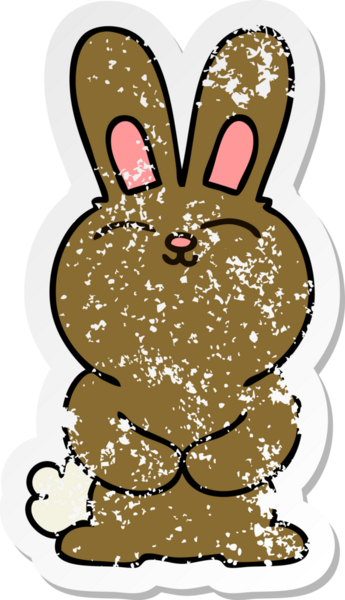 Bir insan tarafından çizilmiş garip bir el çiziminin sıkıntılı çıkartması.