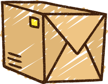 Bir insan tarafından çizilmiş Paketli Tebeşir Çizimi