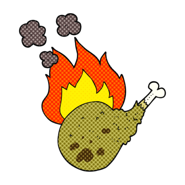 El yazısıyla çizilmiş çizgi roman tarzı bir insan tarafından çizilmiş et.