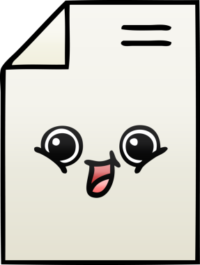 Bir insan tarafından çizilmiş kağıdın gölgeli karikatürü