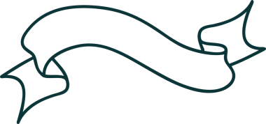 Bir insan tarafından çizilmiş bir pankartın ikonik dövme şekli