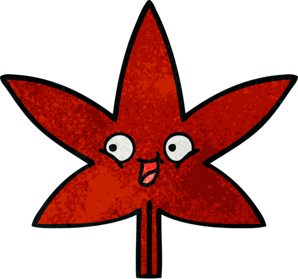 Bir insan tarafından çizilmiş güz yaprağının retro grunge dokusu.