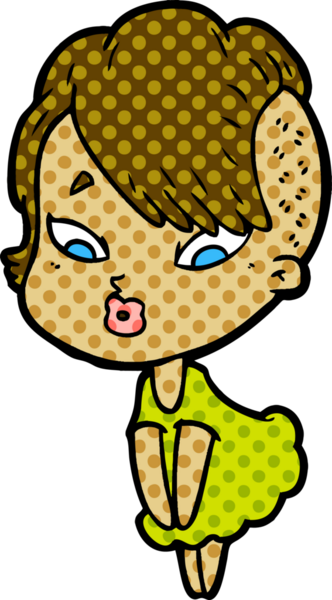 Bir insan tarafından çizilmiş bir karikatür.