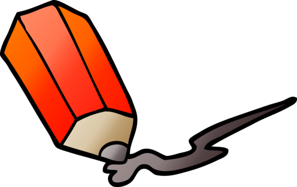 bir insan tarafından çizilmiş vektör gradyan çizim karikatürü