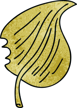 Bir insan tarafından çizilmiş garip bir çizgi film karakteri.