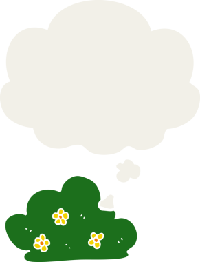 Düşünce baloncuğu olan karikatür çiti insan tarafından çizilmiş.