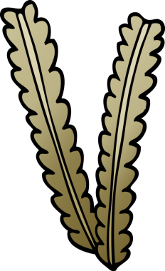 Bir insan tarafından çizilmiş karalama buğdayı.