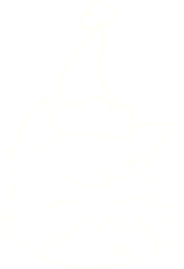 Bir insan tarafından çizilen Şenlikli Tilki Tebeşiri