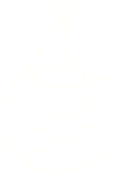 Bir insan tarafından çizilen Şenlikli Tilki Tebeşiri