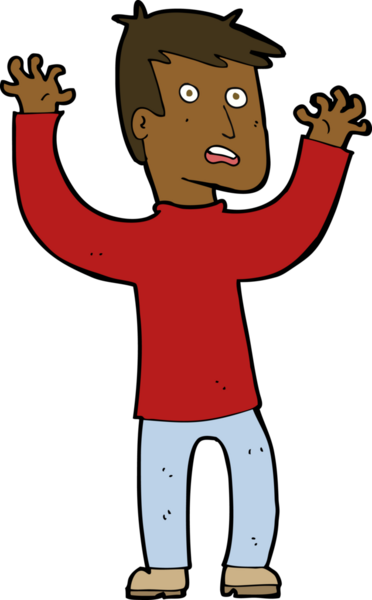 Bir insan tarafından çizilmiş karikatür.