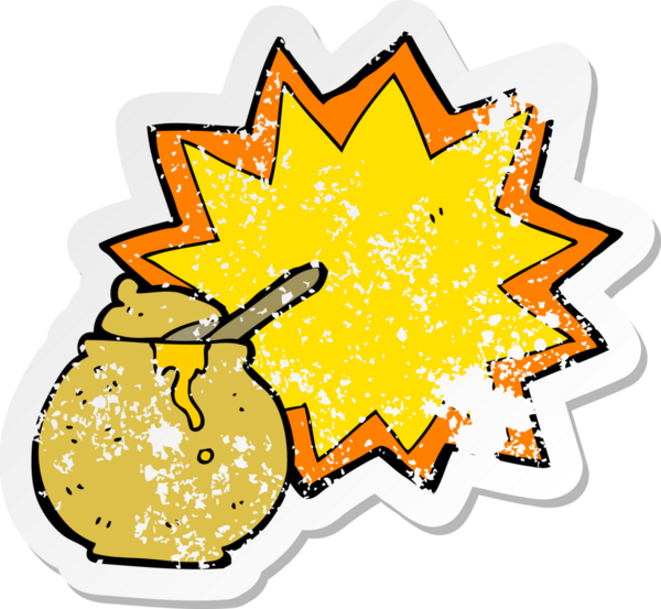 Bir insan tarafından çizilmiş inanılmaz bir balın gerilmiş retro yapıştırması.