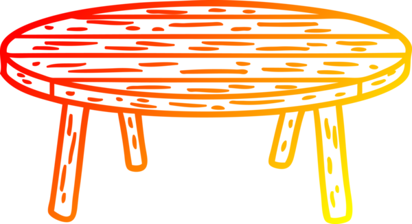 Bir insan tarafından çizilmiş ahşap bir tablonun sıcak eğimli çizgisi