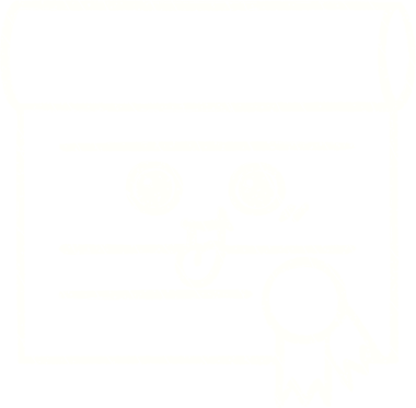 Bir insan tarafından çizilmiş Sertifika Tebeşiri