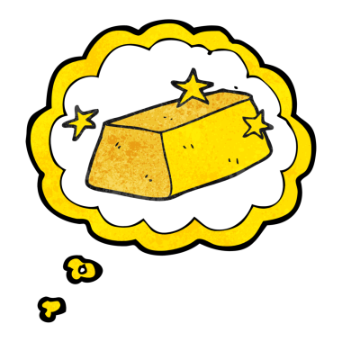 Serbest çizim düşünce balonu bir insan tarafından çizilmiş çizgi film altınları.