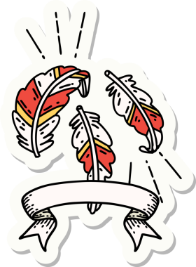 Bir insan tarafından çizilmiş dövme tüylerinin çıkartması.