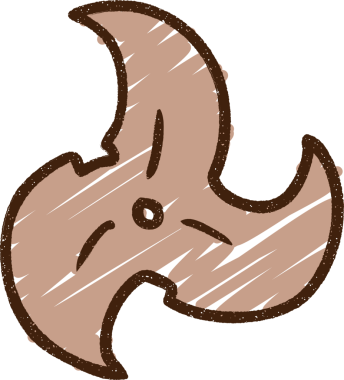 Bir insan tarafından çizilen Atılan Yıldız Tebeşiri